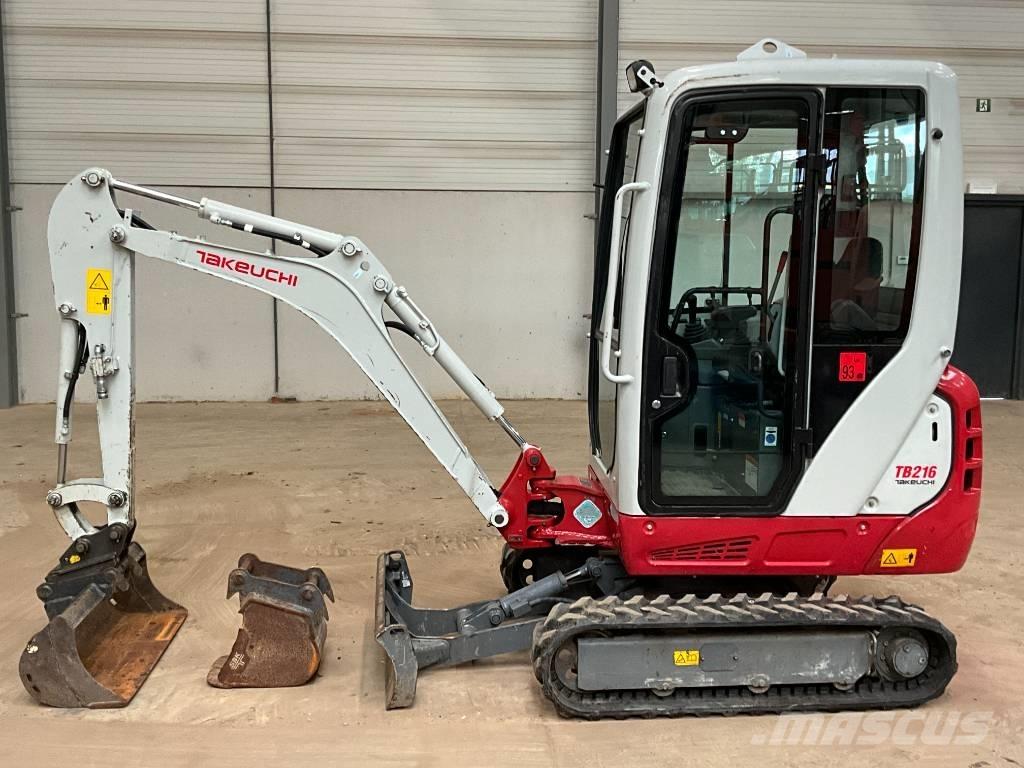 Takeuchi TB 216 Minikaivukoneet < 7t