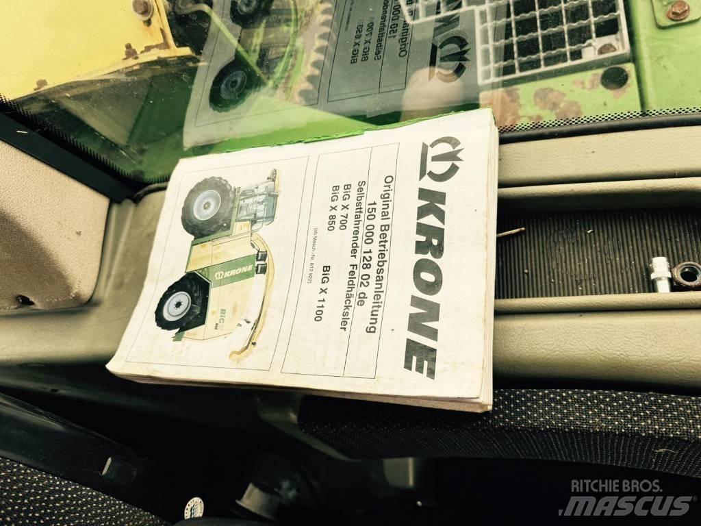 Krone Big X 850 Ajosilppurit