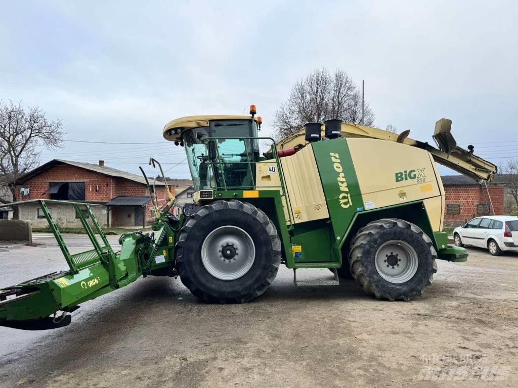 Krone Big X 850 Ajosilppurit