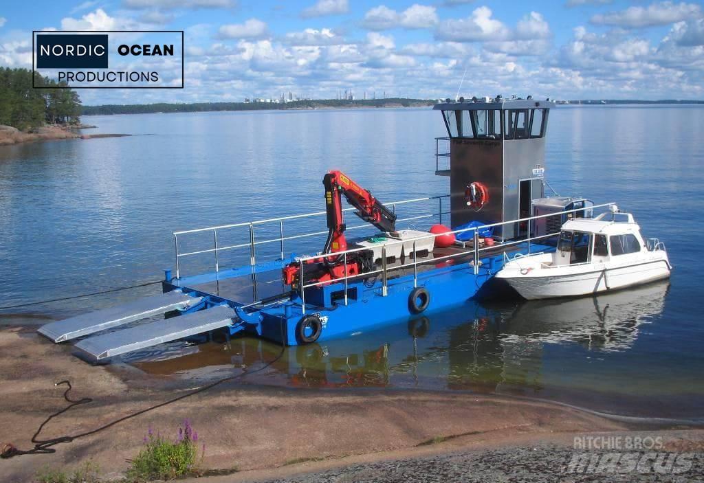  Nop  transport ship Veneet, proomut ja ponttoonit
