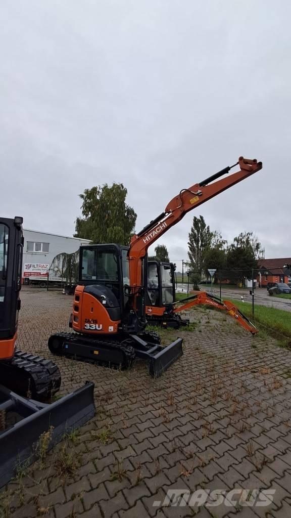 Hitachi ZX33U Telakaivukoneet