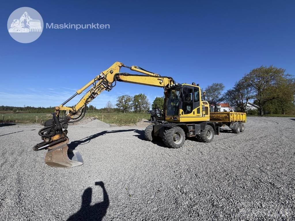 Komatsu PW 148-10 Pyöräkaivukoneet