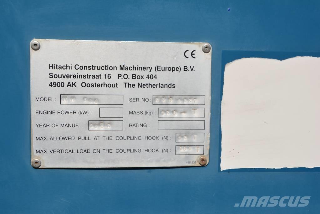 Hitachi KH 500-3 Tela-alustaiset nosturit