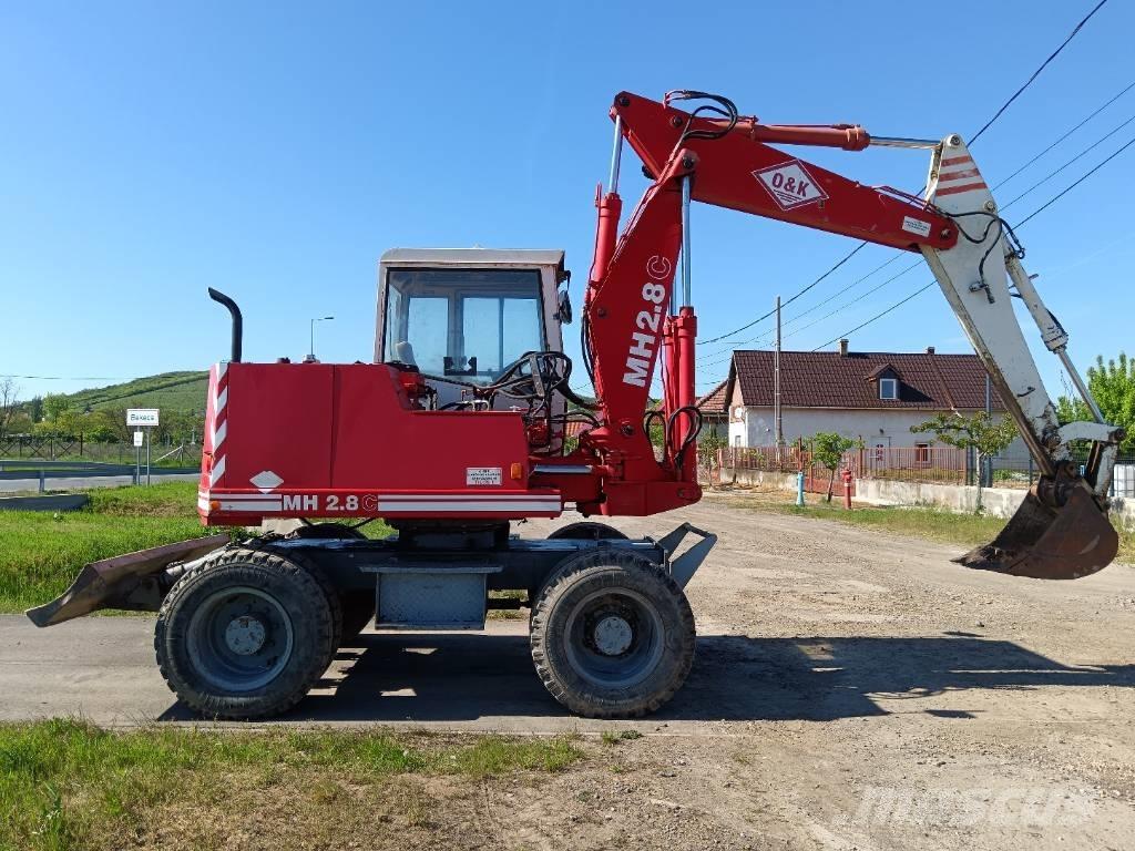 O&K MH2,8C Pyöräkaivukoneet