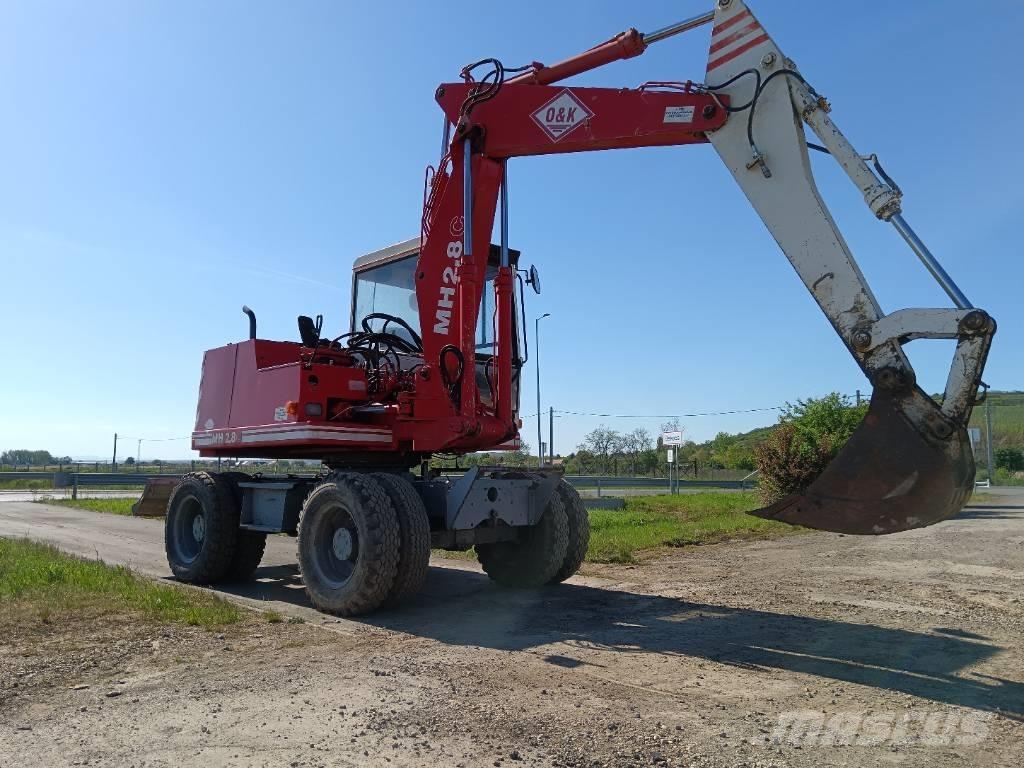 O&K MH2,8C Pyöräkaivukoneet