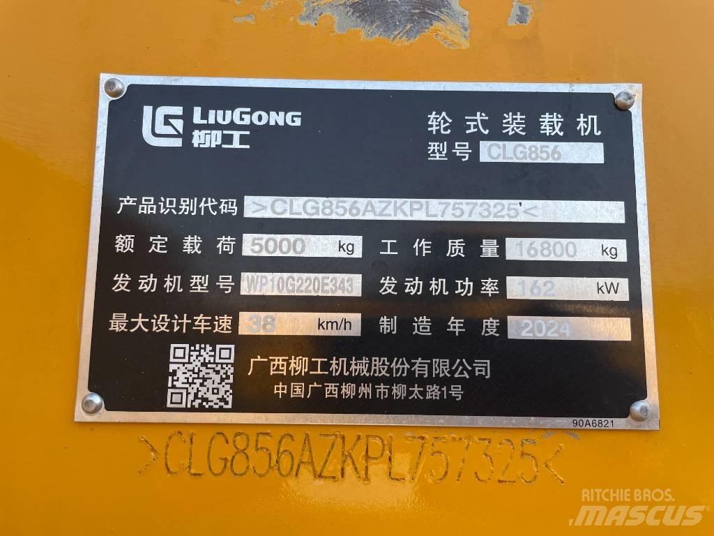 LiuGong 856 H Pyöräkuormaajat