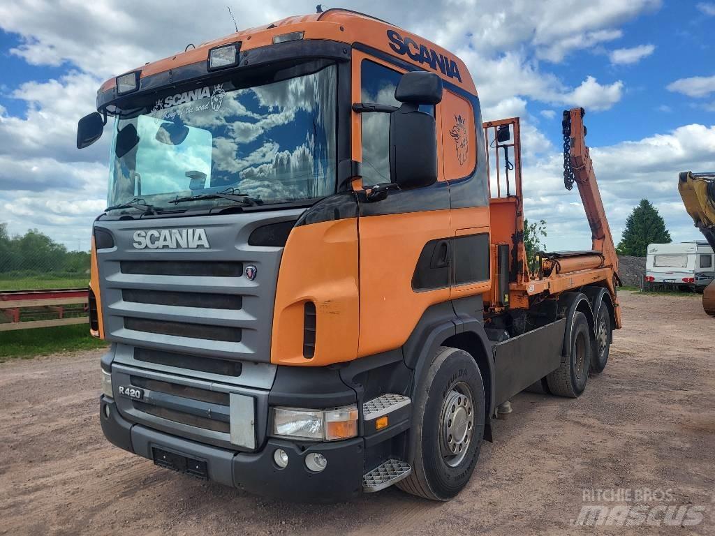 Scania R420LB 6x2 Varastokontit