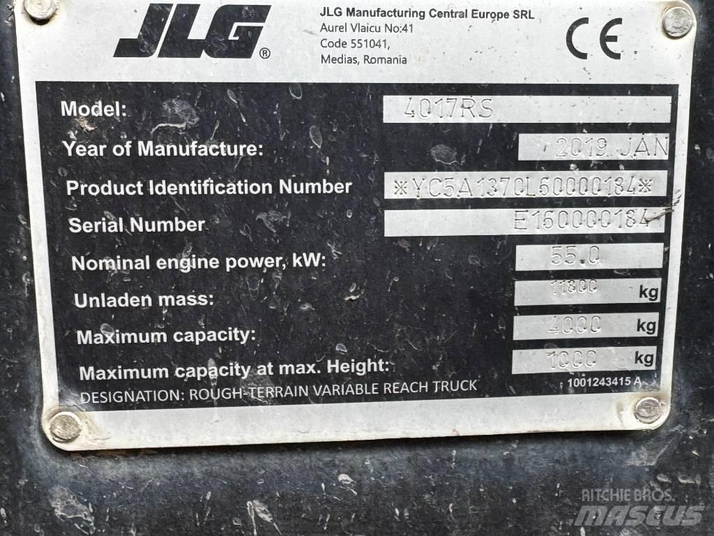 JLG 4017RS Kurottajat
