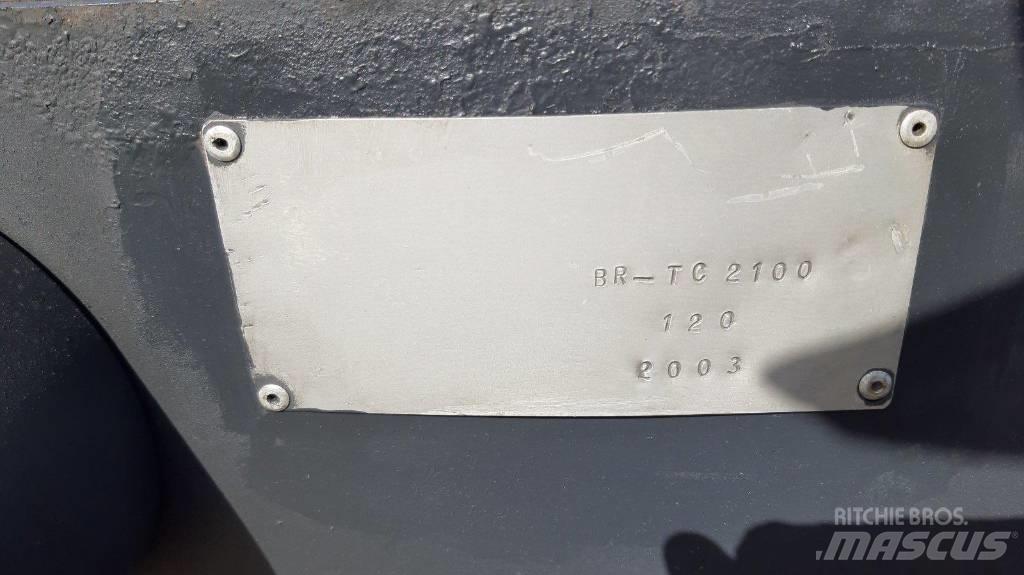 BR-TC 2100 Lakaisukoneet sisäkäyttöön