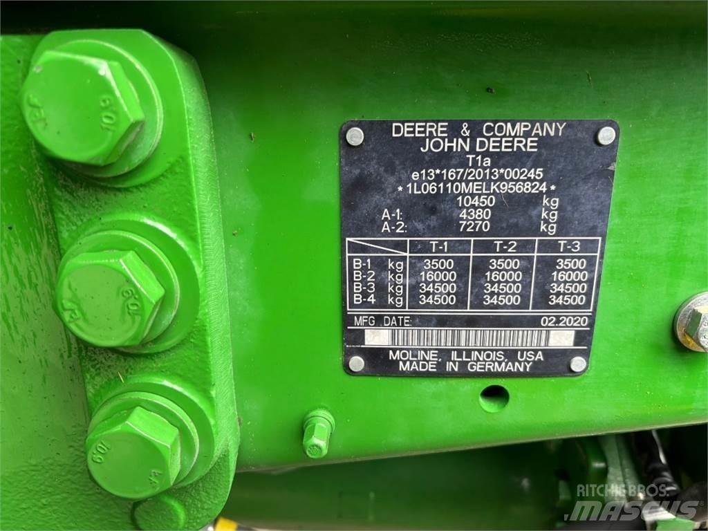 John Deere 6110M Traktorit