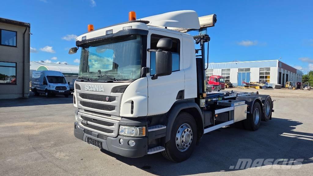Scania P410 6X2 Koukkulava kuorma-autot