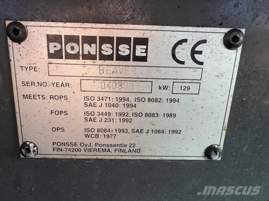 Ponsse Beaver Harvesterit