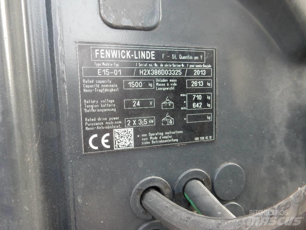 Linde E 15 Sähkötrukit