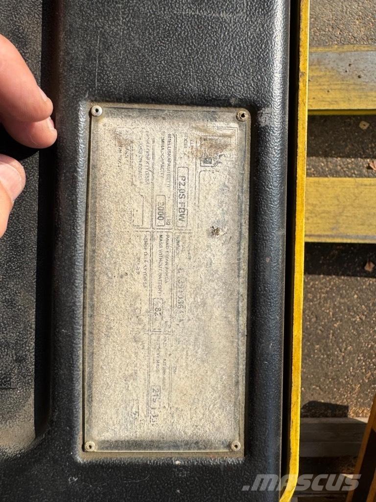 Hyster P 2.0 SFBW Lavansiirtotrukit