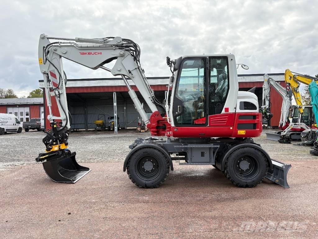 Takeuchi TB395W Pyöräkaivukoneet