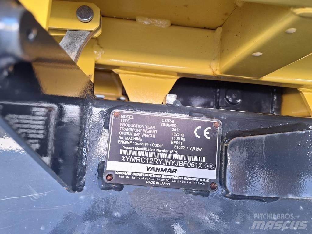 Yanmar C 12 R-B Teladumpperit