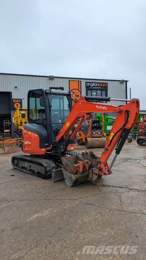 Kubota U 27-4 Minikaivukoneet < 7t