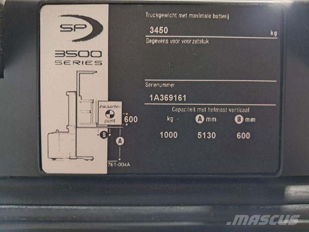 Crown SP3512 Matalakeräilytrukit