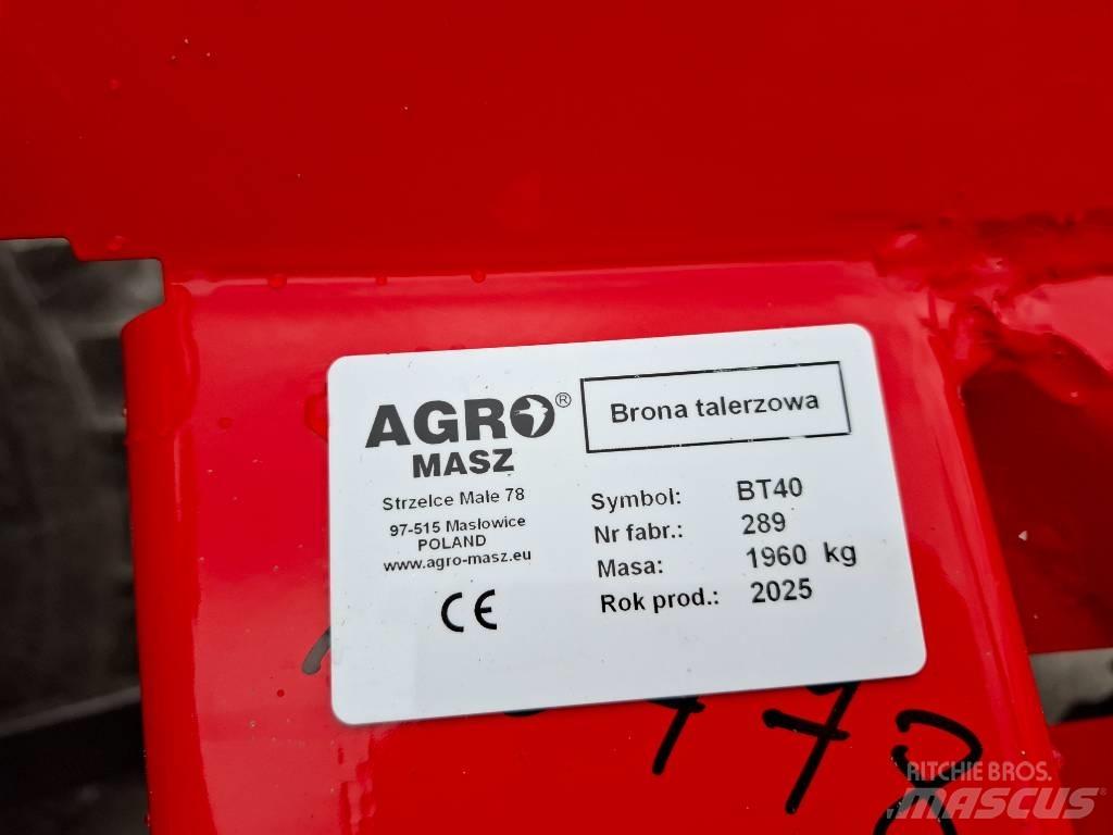 Agro-Masz BT40 Kiekkomultaimet ja lautasäkeet