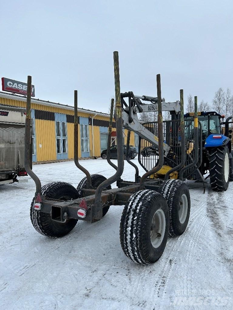Kesla 10T + 204T Metsäperävaunut