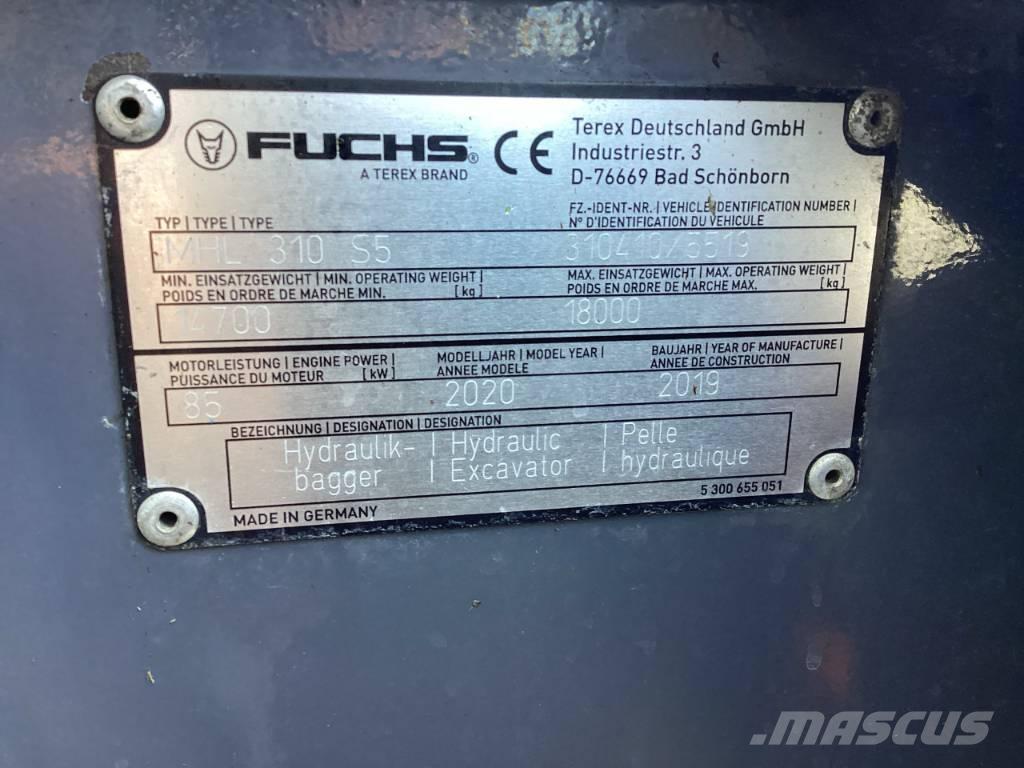 Fuchs MHL 310 S5 Jätteenkäsittelijät