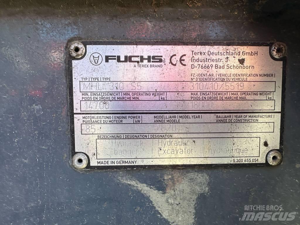 Fuchs MHL 310 S5 Jätteenkäsittelijät