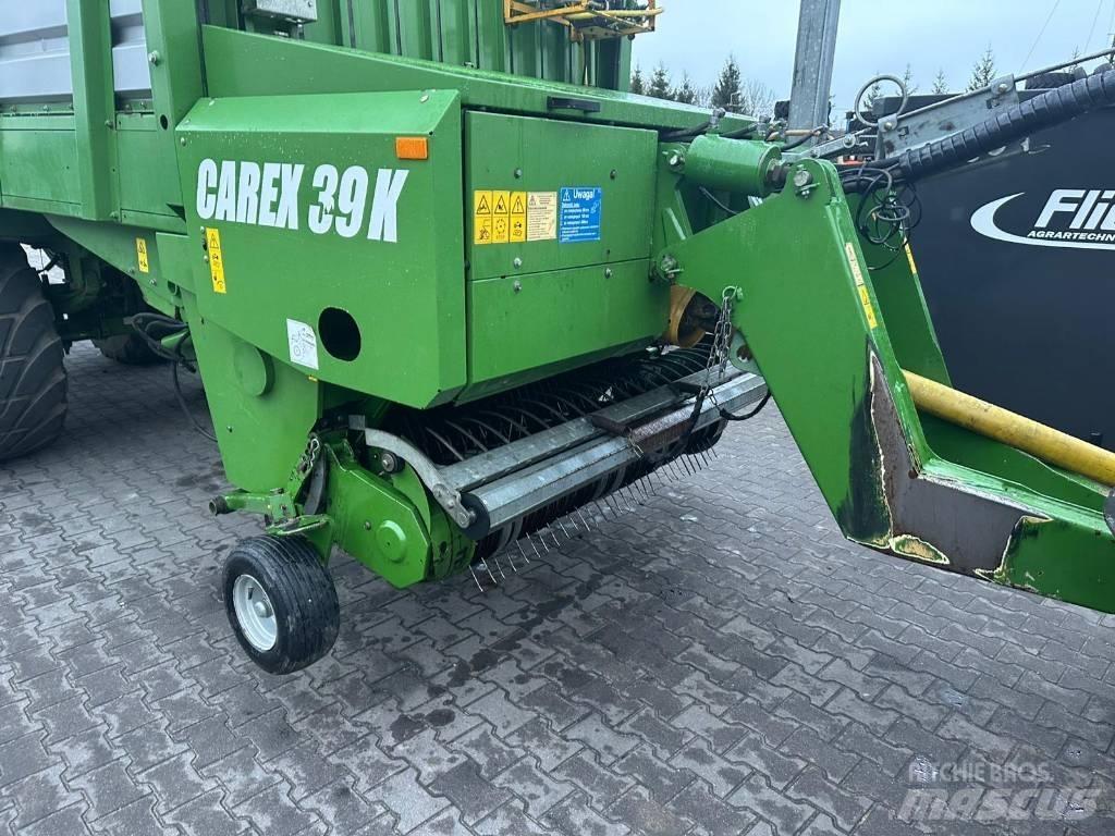 Bergmann Carex 39K Keräävät noukinvaunut ja silppurivaunut