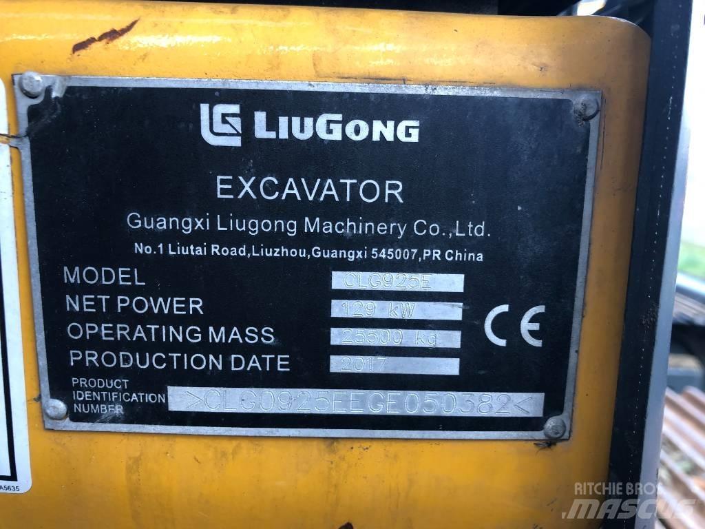 LiuGong 925E Telakaivukoneet