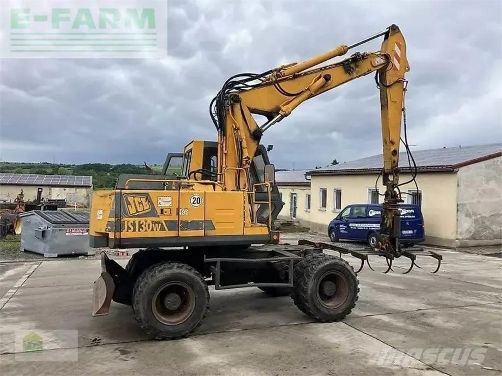 JCB js 130 w Pyöräkaivukoneet