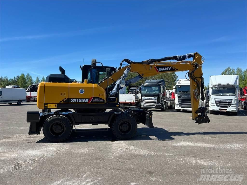 Sany SY155W Pyöräkaivukoneet