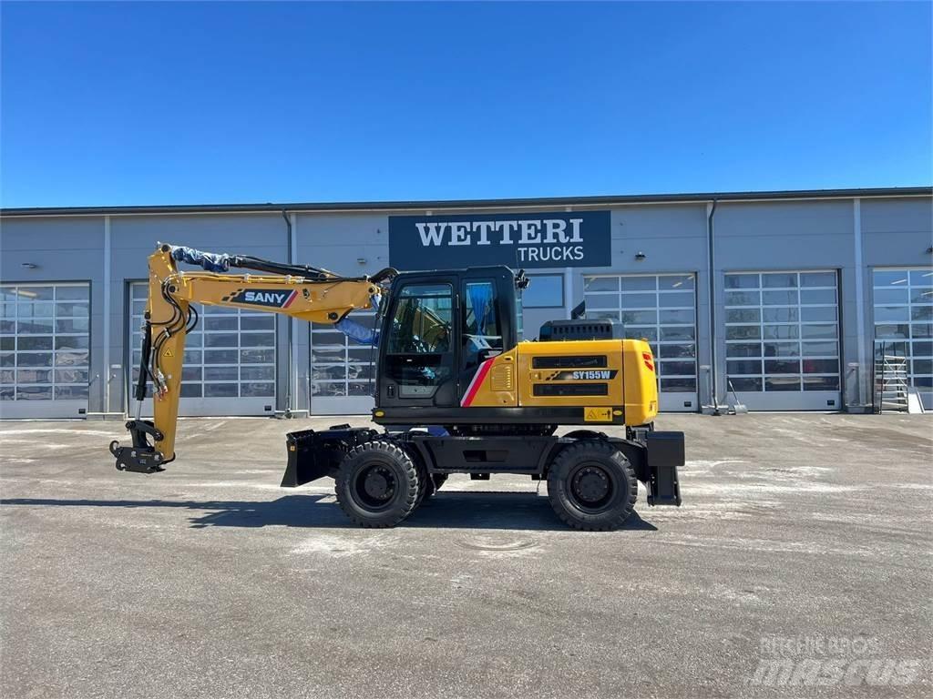 Sany SY155W Pyöräkaivukoneet