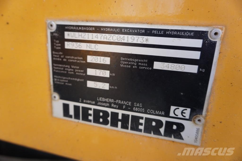Liebherr R 936 N LC Telakaivukoneet