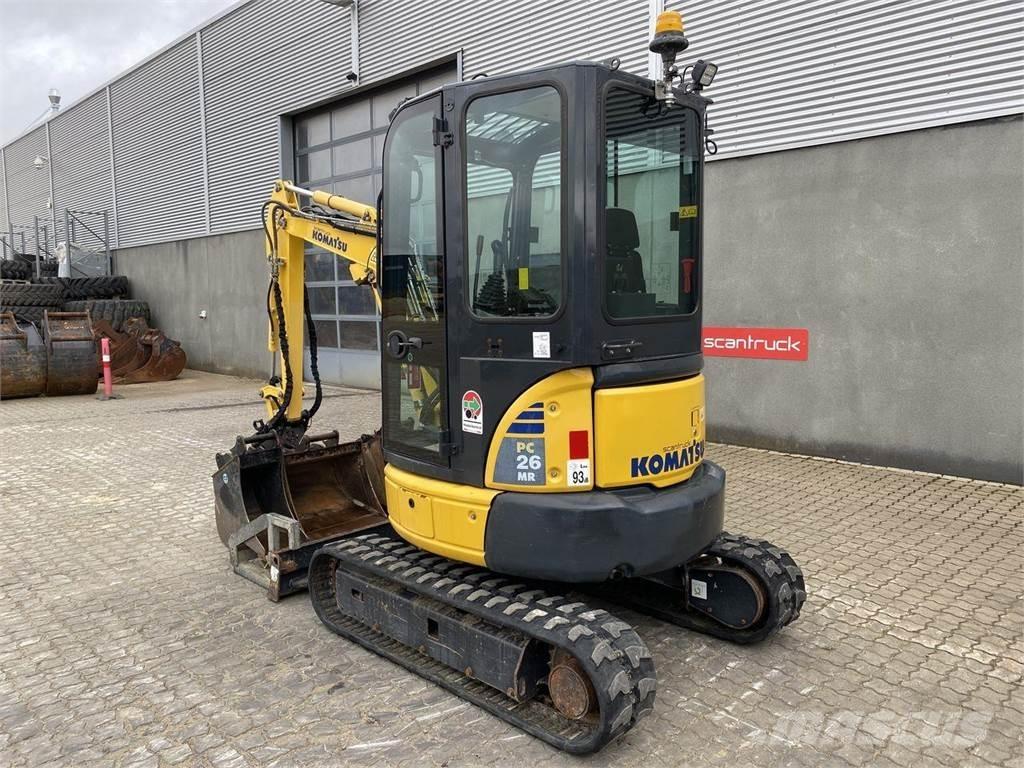 Komatsu PC26MR-3 Pyöräkaivukoneet