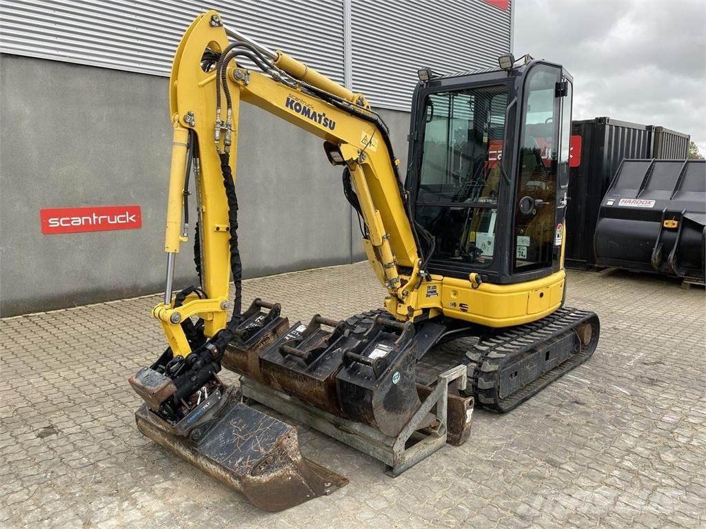 Komatsu PC26MR-3 Pyöräkaivukoneet