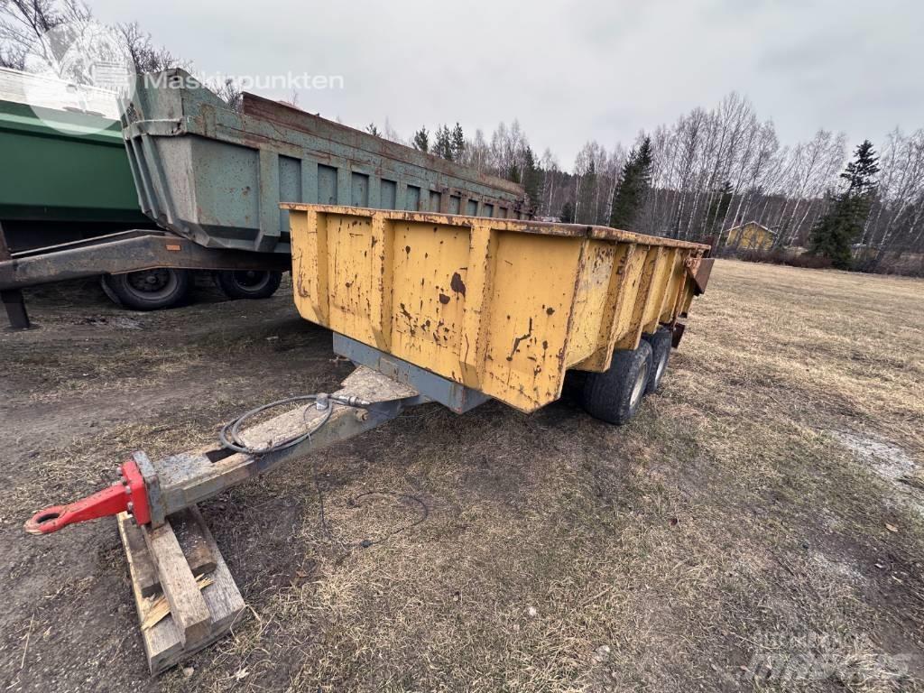  Tippvagn Hjulgrävare Kippiperävaunut