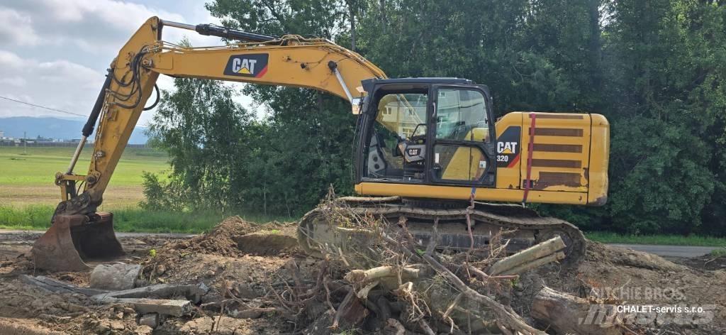 CAT 320 Telakaivukoneet