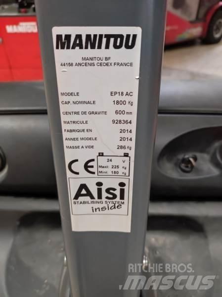 Manitou EP18 Ajettavat pinoamisvaunut