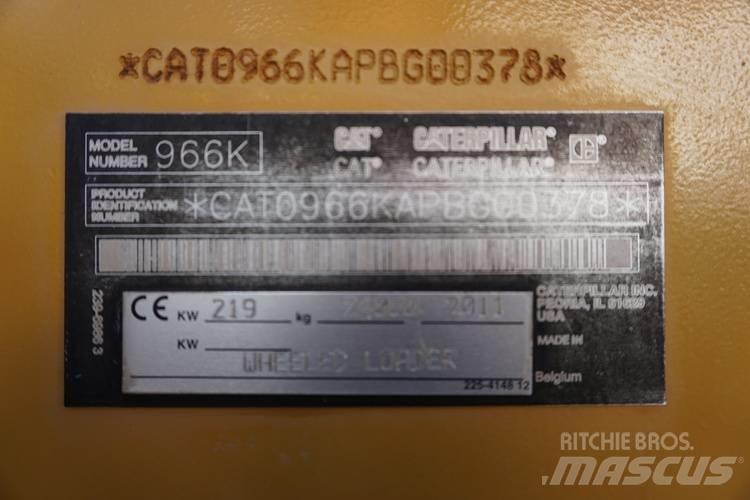 CAT 966K Pyöräkuormaajat
