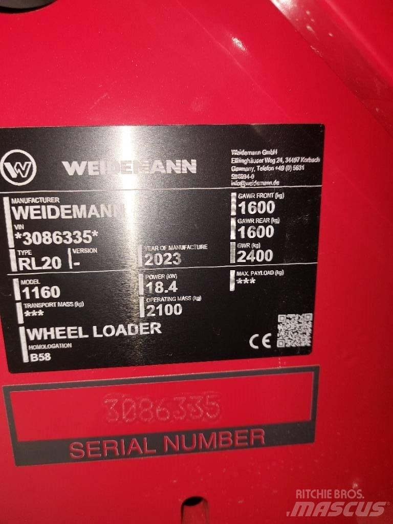 Weidemann 1160 Yleiskuormaajat