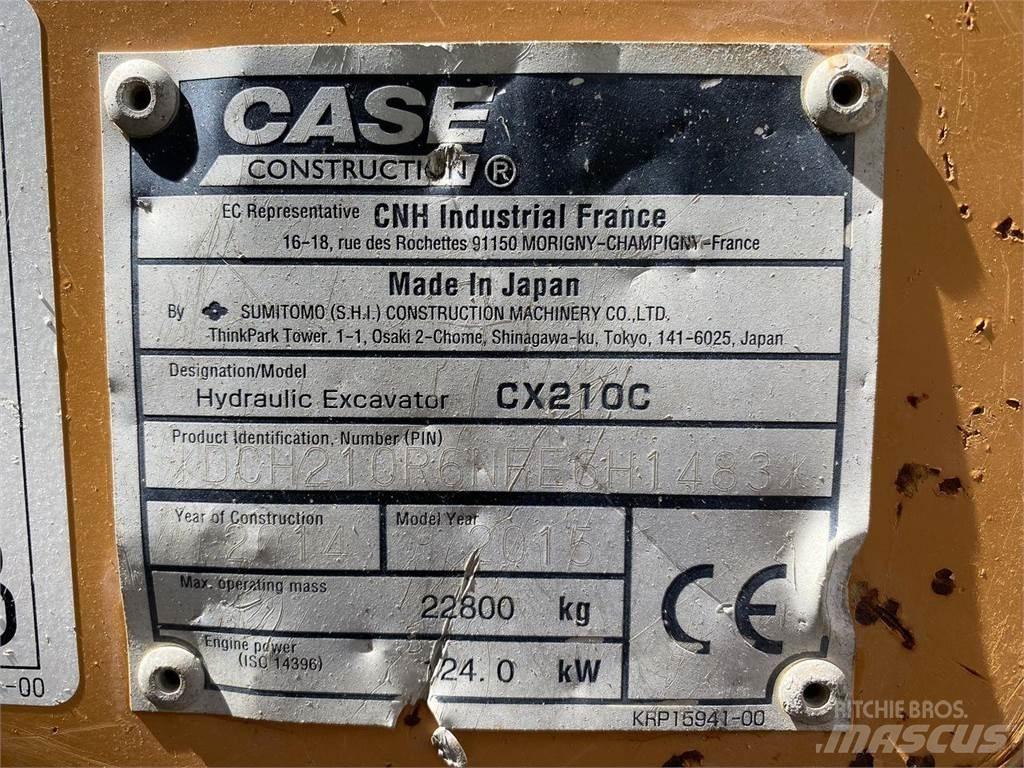 CASE CX210 Telakaivukoneet