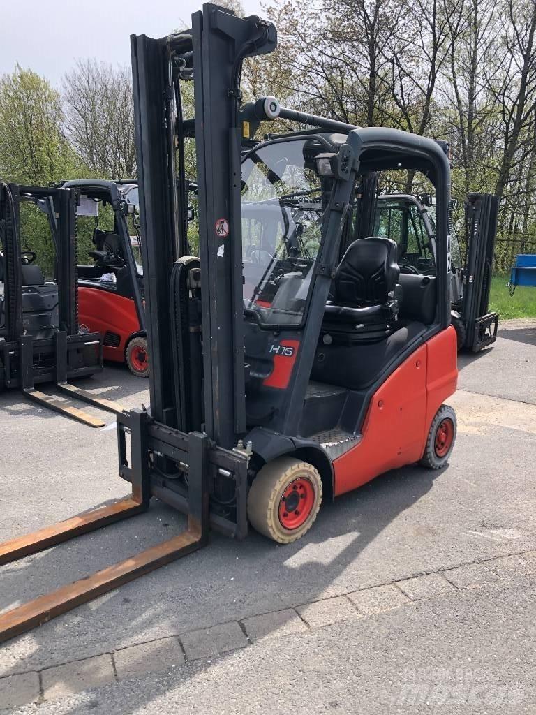 Linde H 16 T -01 Nestekaasutrukit
