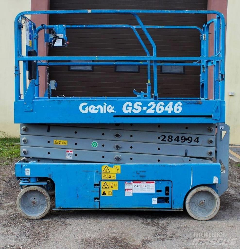 Genie GS 2646 Saksilavat