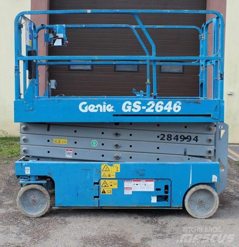 Genie GS 2646 Saksilavat