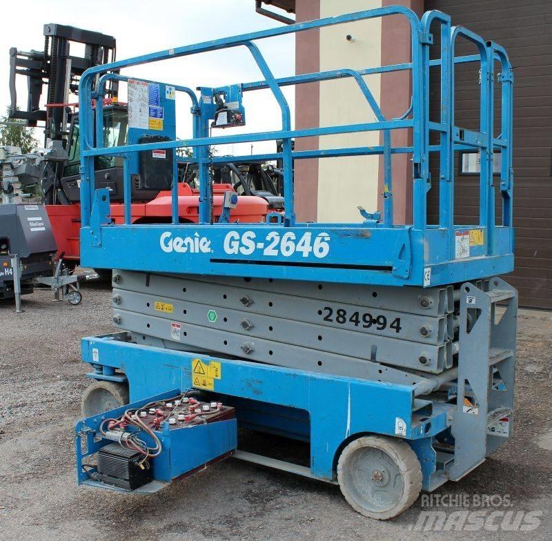 Genie GS 2646 Saksilavat
