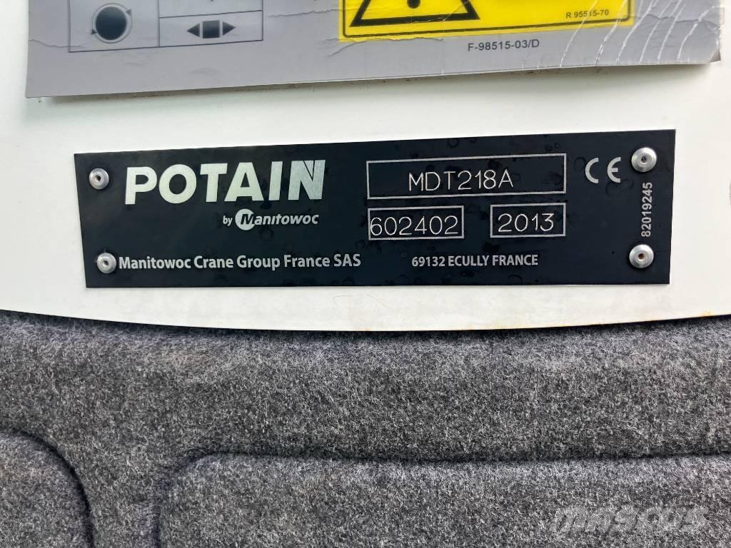 Potain MDT218A-J8 Torninosturit