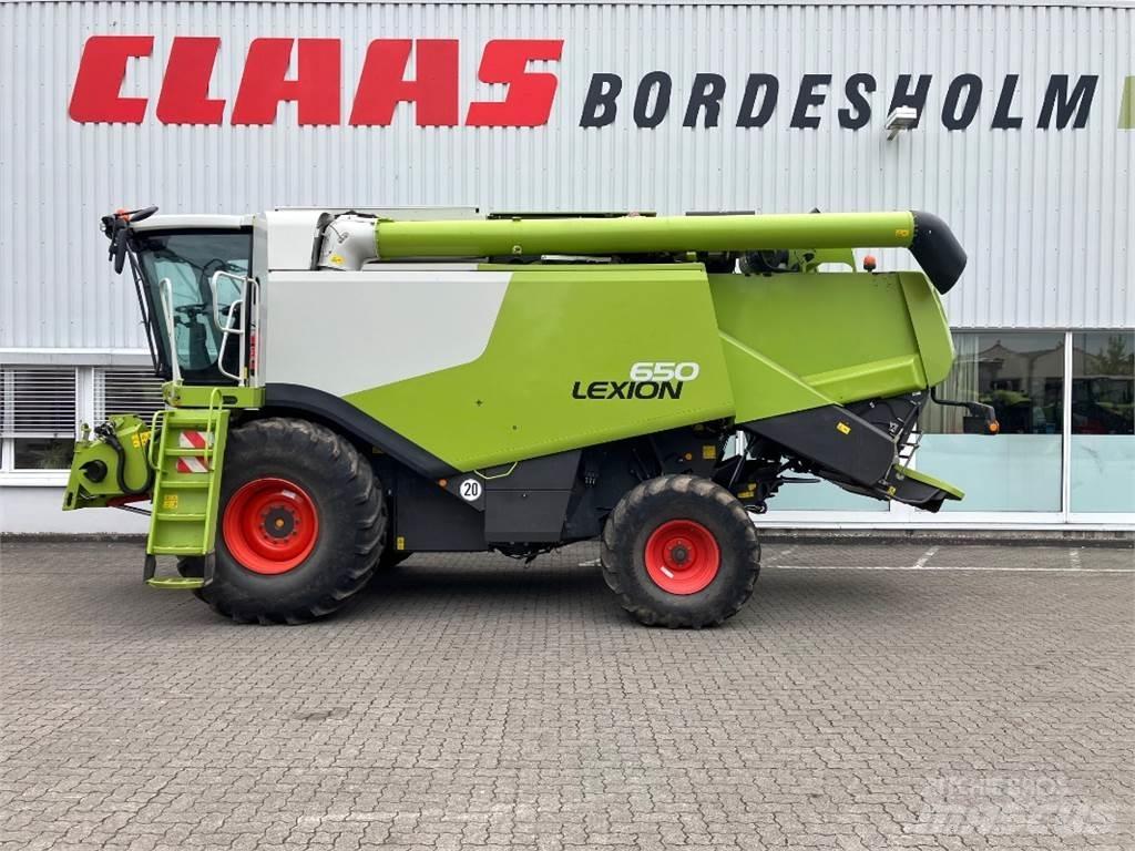 CLAAS LEXION 650 Leikkuupuimurit