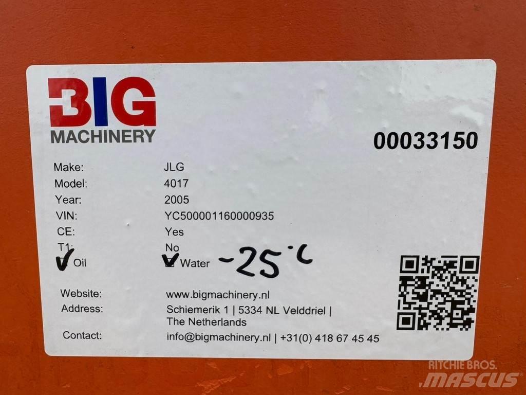 JLG 4017 Kurottajat