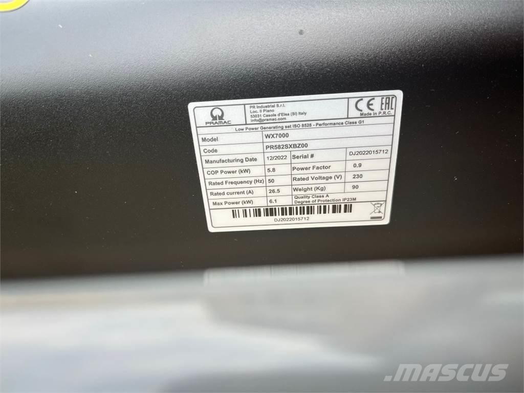Pramac WX7000 Muut generaattorit