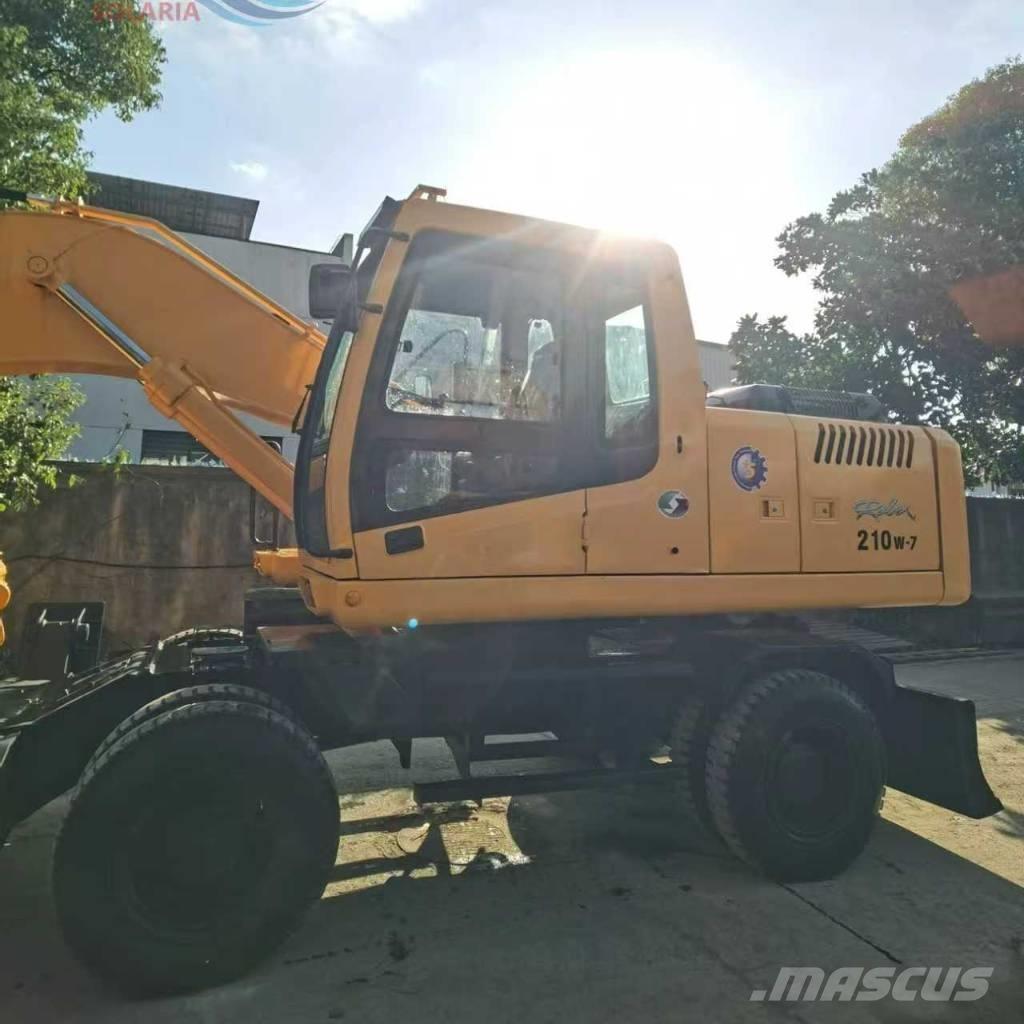 Hyundai r210w-7 Pyöräkaivukoneet