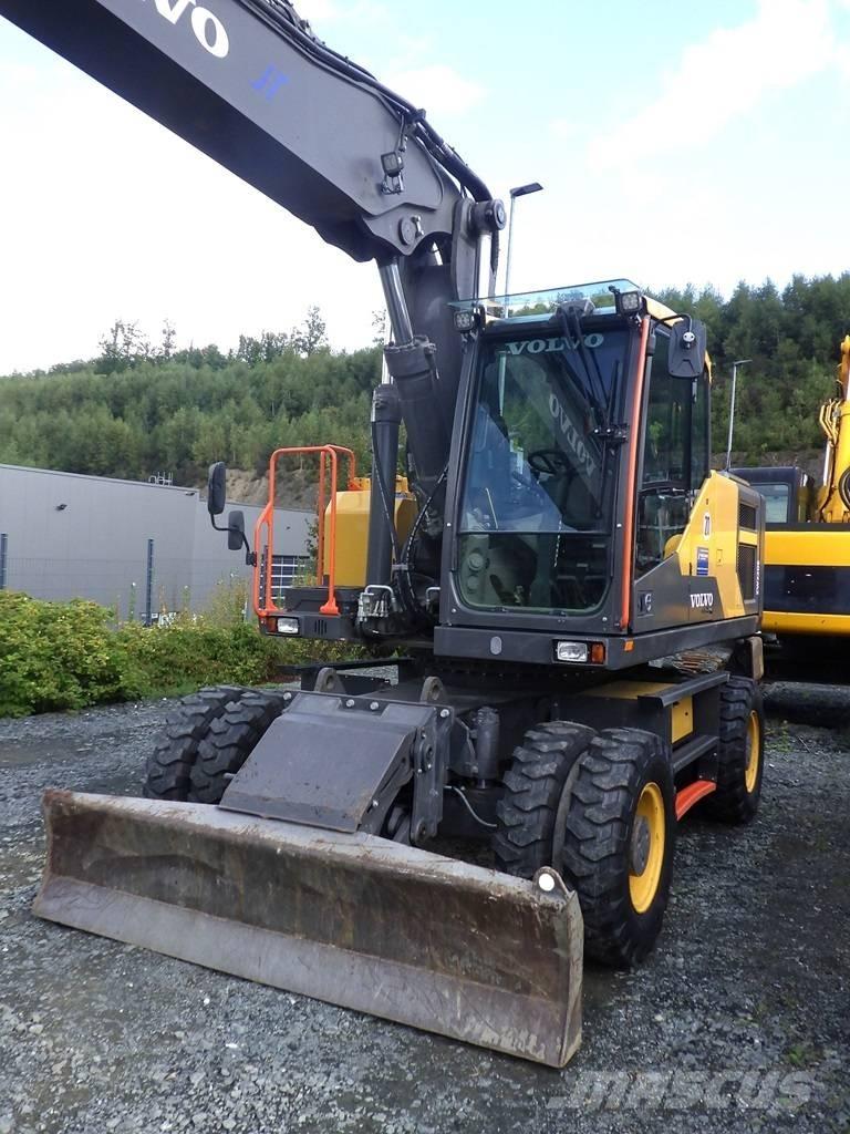 Volvo EW 220 E Pyöräkaivukoneet